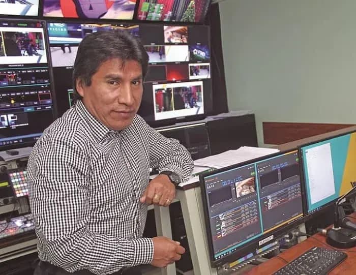Freddy Ticona, fundador de Canal F10