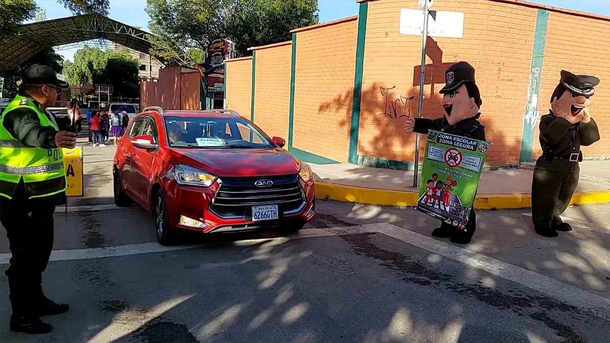 Especial: Crean brigadas de seguridad escolar en la zona norte de Cochabamba
